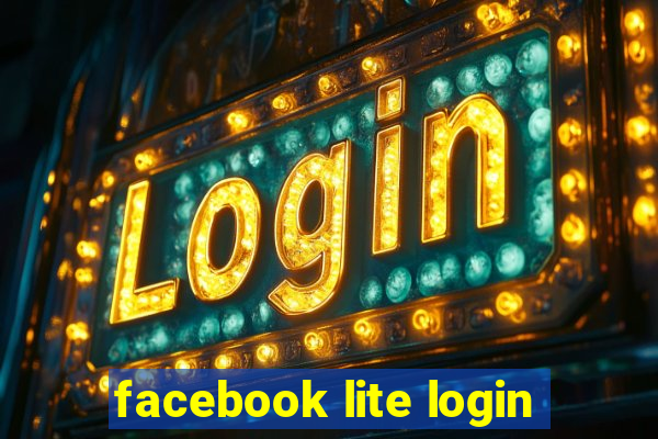 facebook lite login